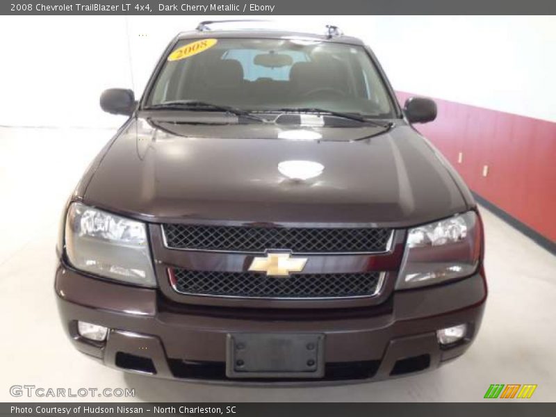 Dark Cherry Metallic / Ebony 2008 Chevrolet TrailBlazer LT 4x4