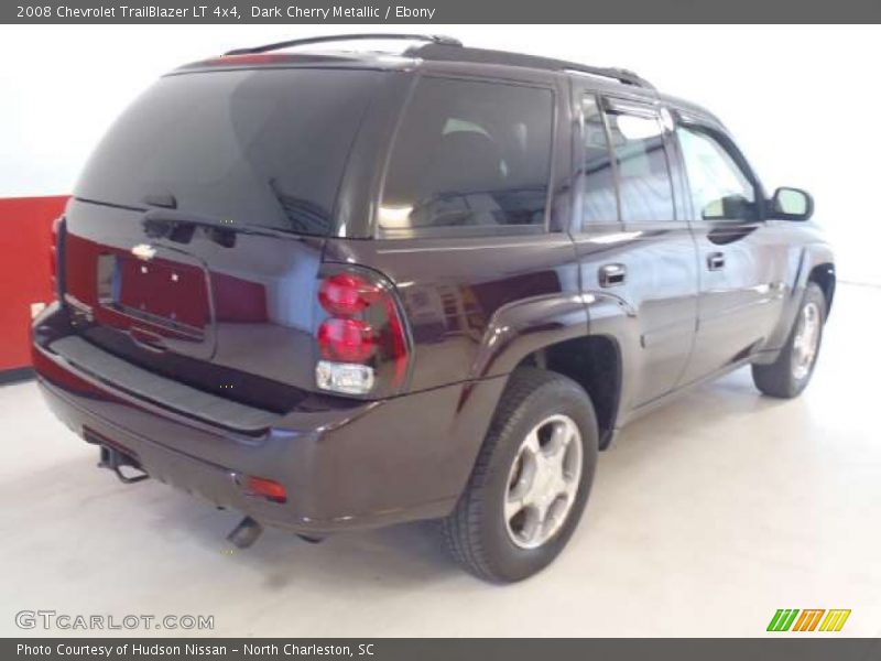 Dark Cherry Metallic / Ebony 2008 Chevrolet TrailBlazer LT 4x4