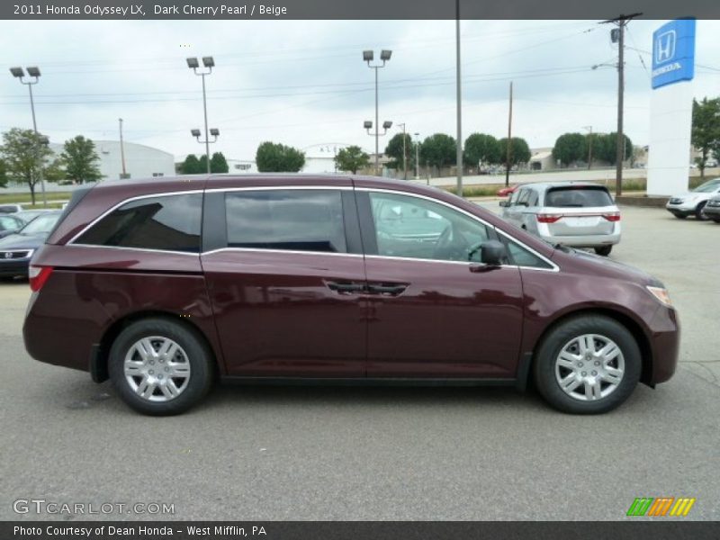  2011 Odyssey LX Dark Cherry Pearl