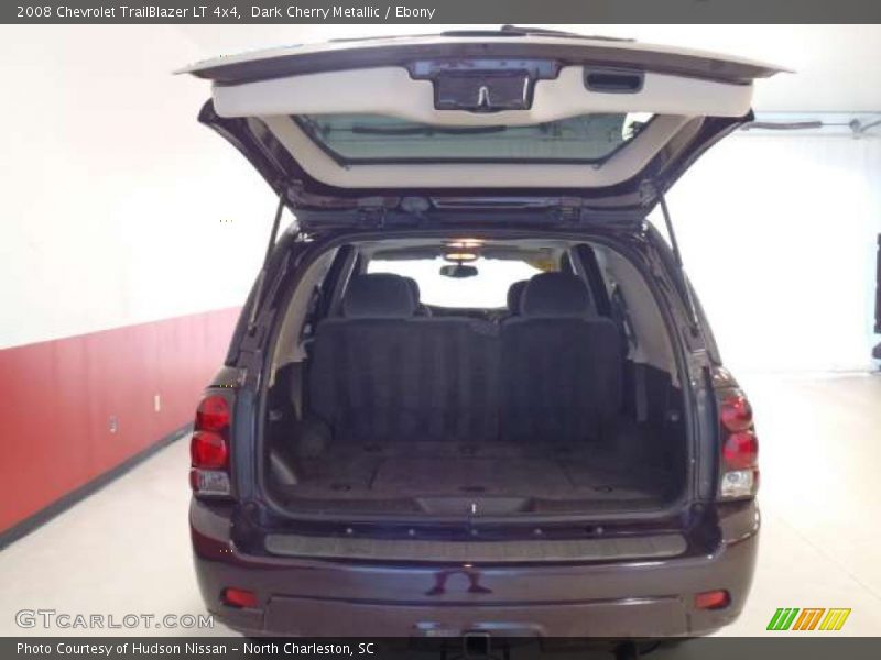 Dark Cherry Metallic / Ebony 2008 Chevrolet TrailBlazer LT 4x4