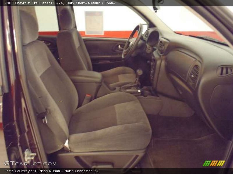 Dark Cherry Metallic / Ebony 2008 Chevrolet TrailBlazer LT 4x4