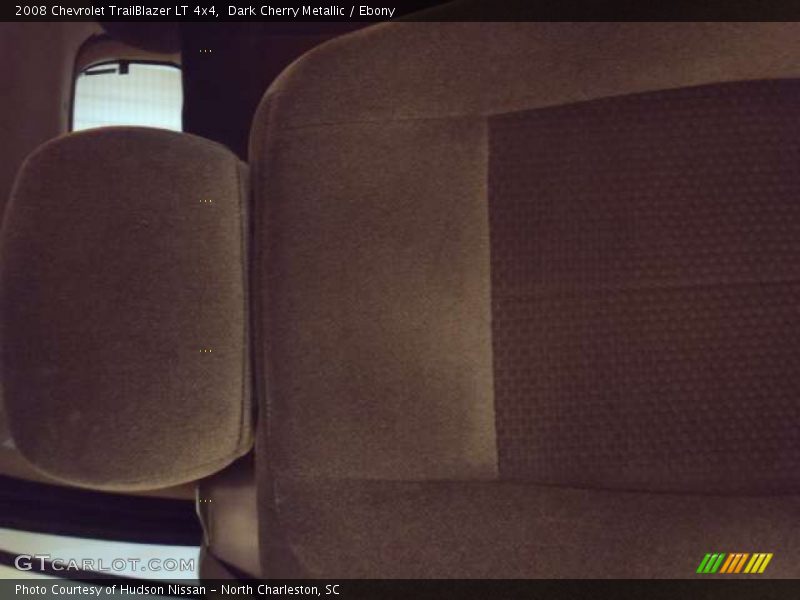 Dark Cherry Metallic / Ebony 2008 Chevrolet TrailBlazer LT 4x4