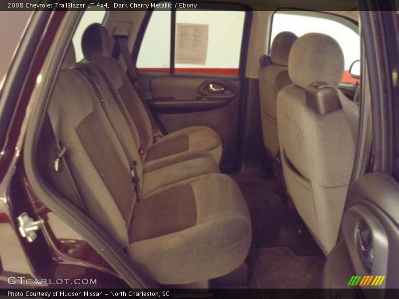 Dark Cherry Metallic / Ebony 2008 Chevrolet TrailBlazer LT 4x4