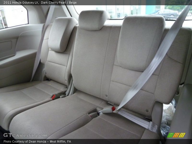  2011 Odyssey LX Beige Interior