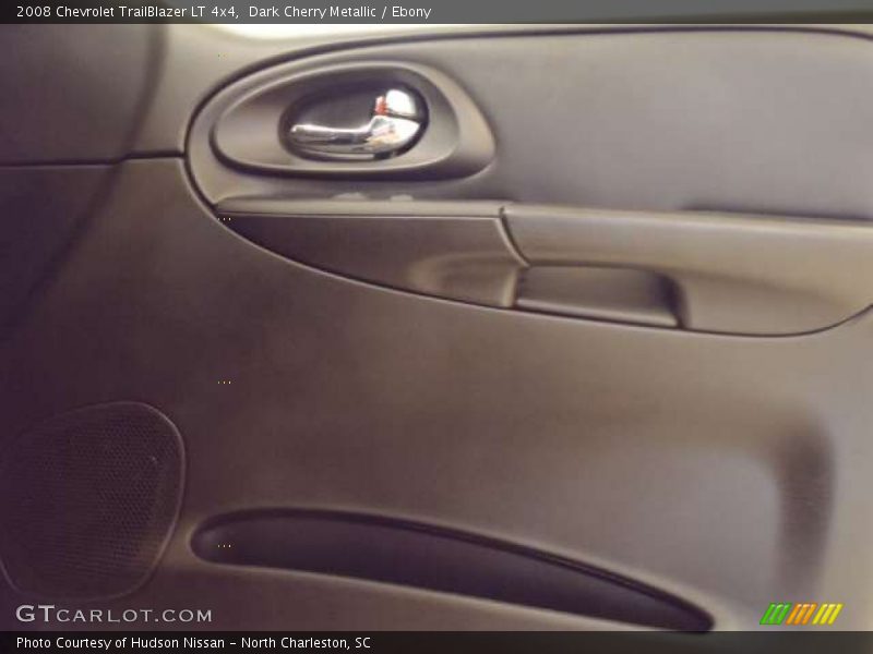 Dark Cherry Metallic / Ebony 2008 Chevrolet TrailBlazer LT 4x4