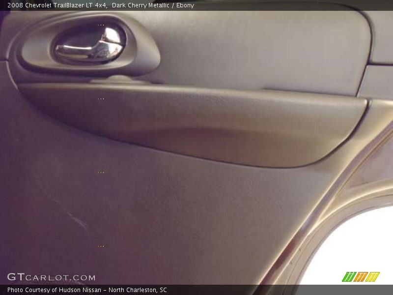 Dark Cherry Metallic / Ebony 2008 Chevrolet TrailBlazer LT 4x4