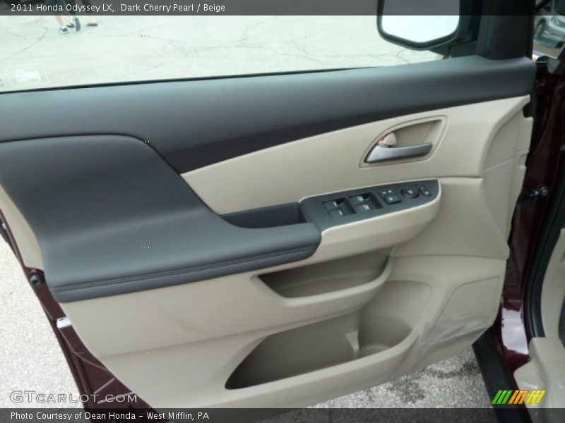 Door Panel of 2011 Odyssey LX