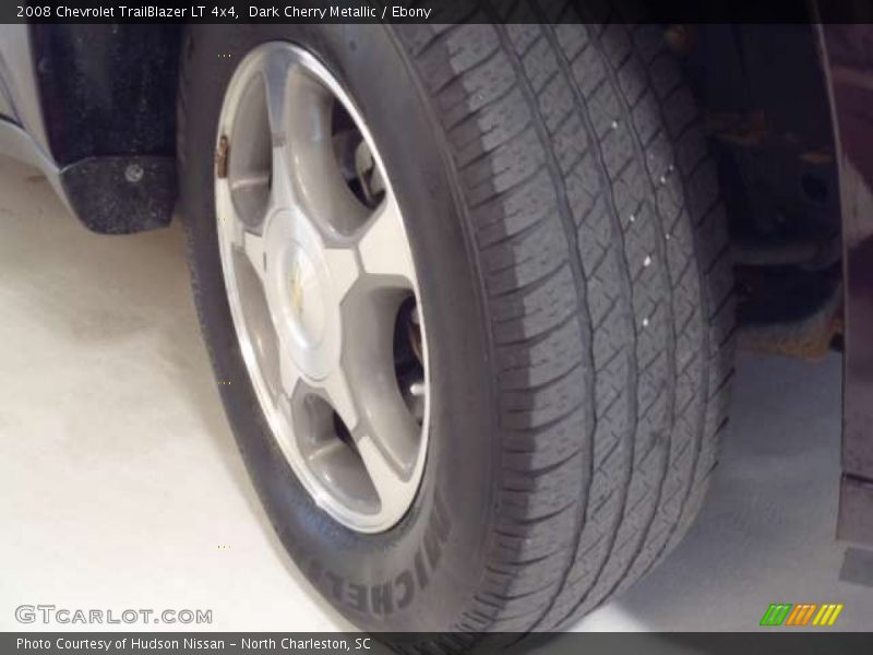 Dark Cherry Metallic / Ebony 2008 Chevrolet TrailBlazer LT 4x4