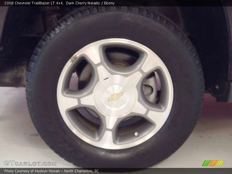 Dark Cherry Metallic / Ebony 2008 Chevrolet TrailBlazer LT 4x4