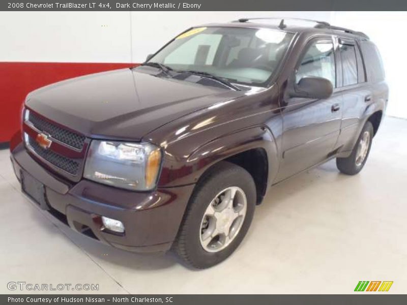 Dark Cherry Metallic / Ebony 2008 Chevrolet TrailBlazer LT 4x4