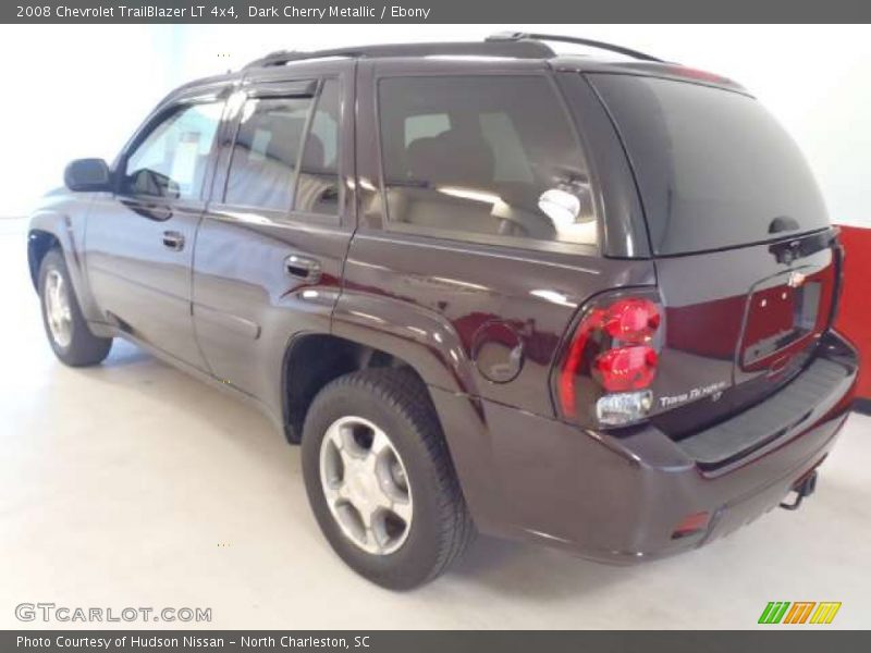 Dark Cherry Metallic / Ebony 2008 Chevrolet TrailBlazer LT 4x4