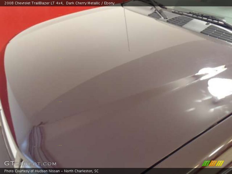 Dark Cherry Metallic / Ebony 2008 Chevrolet TrailBlazer LT 4x4