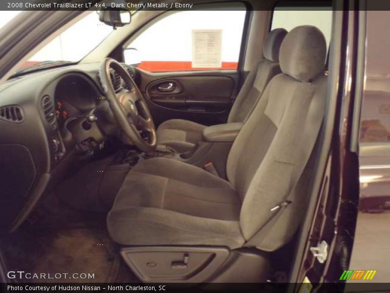 Dark Cherry Metallic / Ebony 2008 Chevrolet TrailBlazer LT 4x4