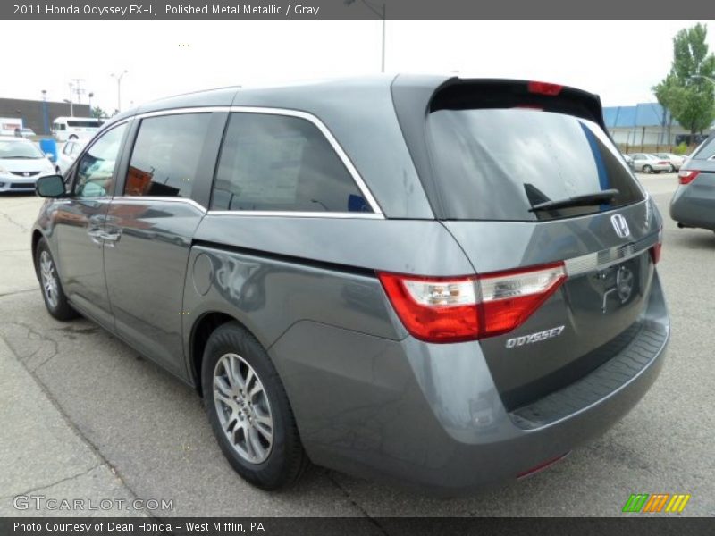 Polished Metal Metallic / Gray 2011 Honda Odyssey EX-L