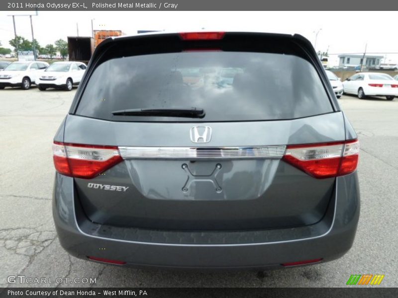 Polished Metal Metallic / Gray 2011 Honda Odyssey EX-L