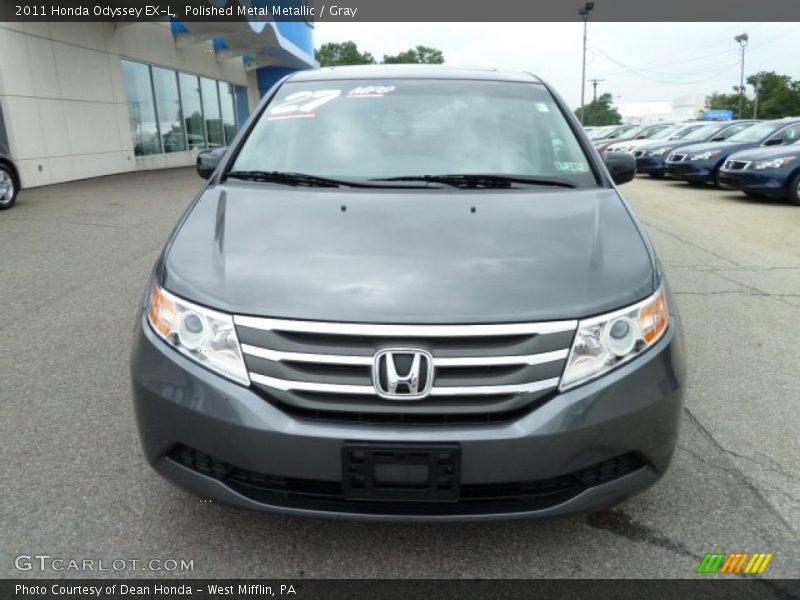 Polished Metal Metallic / Gray 2011 Honda Odyssey EX-L
