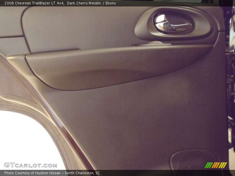 Dark Cherry Metallic / Ebony 2008 Chevrolet TrailBlazer LT 4x4