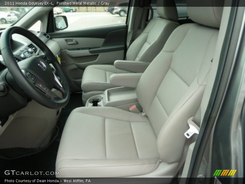 Polished Metal Metallic / Gray 2011 Honda Odyssey EX-L