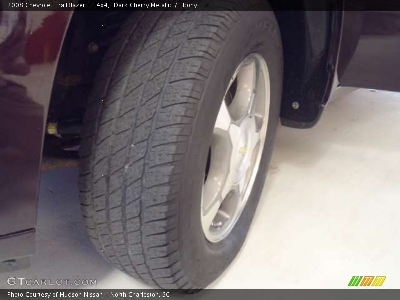 Dark Cherry Metallic / Ebony 2008 Chevrolet TrailBlazer LT 4x4