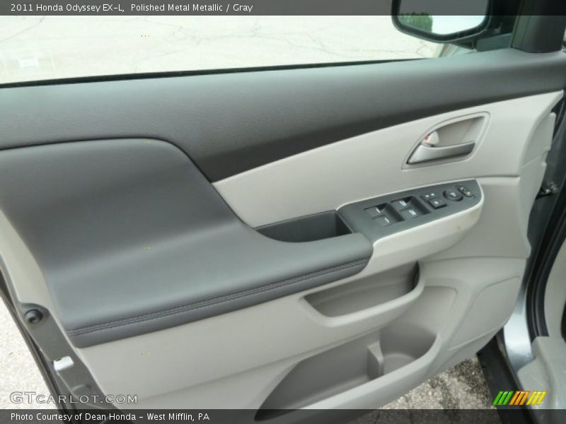 Polished Metal Metallic / Gray 2011 Honda Odyssey EX-L
