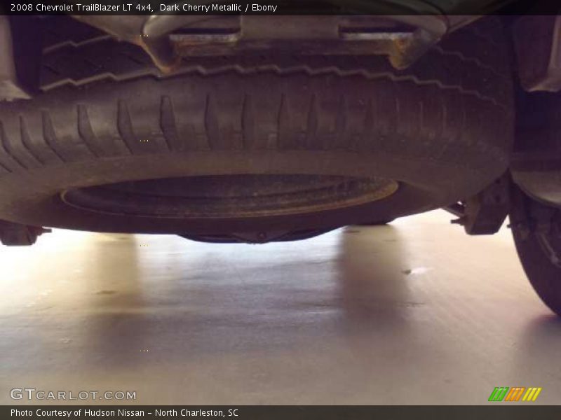 Dark Cherry Metallic / Ebony 2008 Chevrolet TrailBlazer LT 4x4