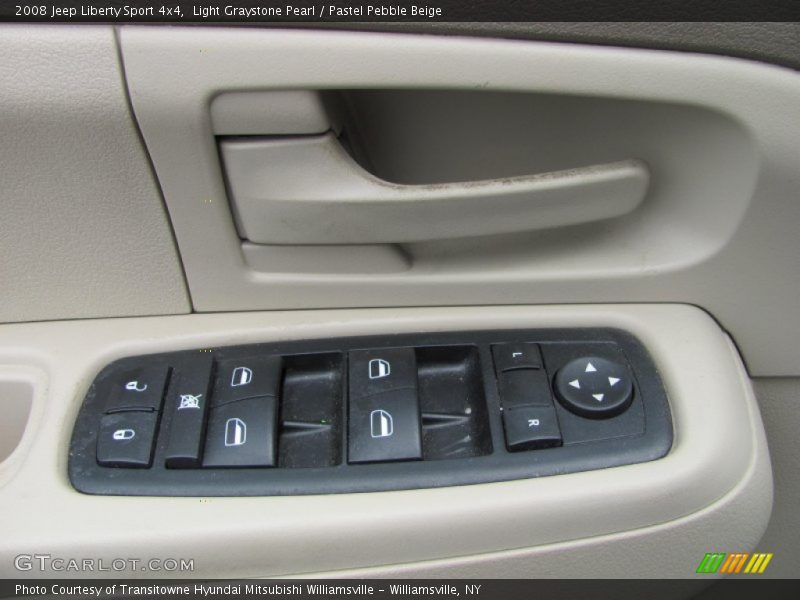 Light Graystone Pearl / Pastel Pebble Beige 2008 Jeep Liberty Sport 4x4