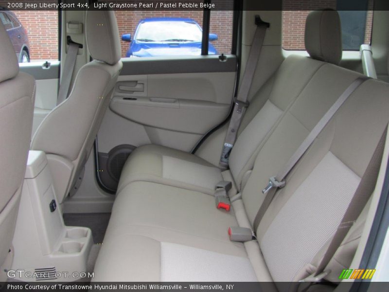 Light Graystone Pearl / Pastel Pebble Beige 2008 Jeep Liberty Sport 4x4