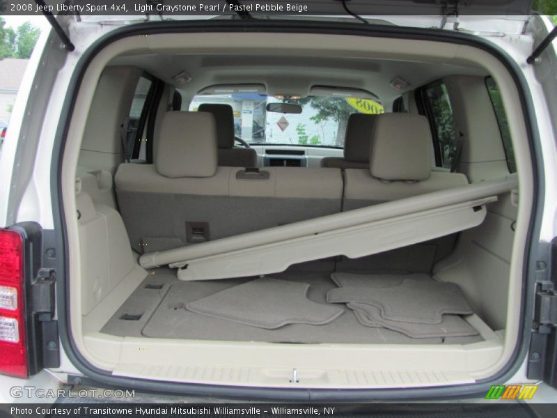 Light Graystone Pearl / Pastel Pebble Beige 2008 Jeep Liberty Sport 4x4