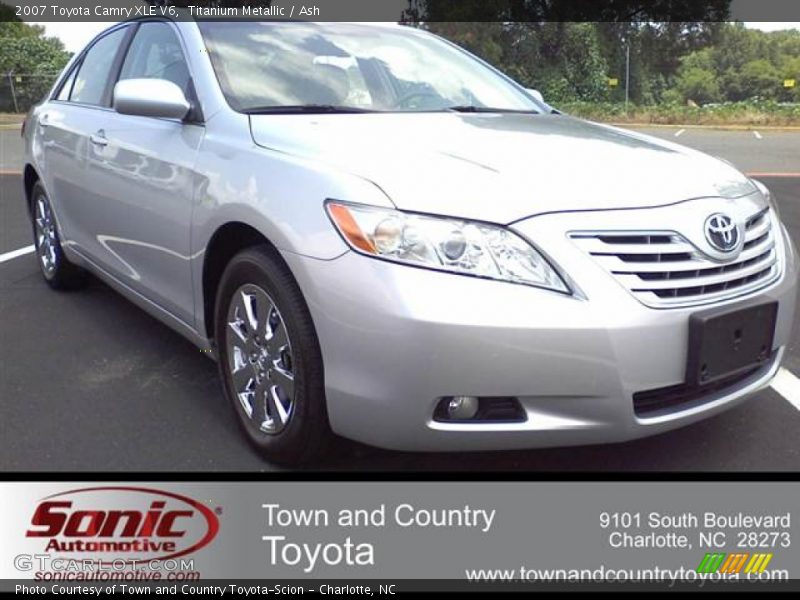 Titanium Metallic / Ash 2007 Toyota Camry XLE V6