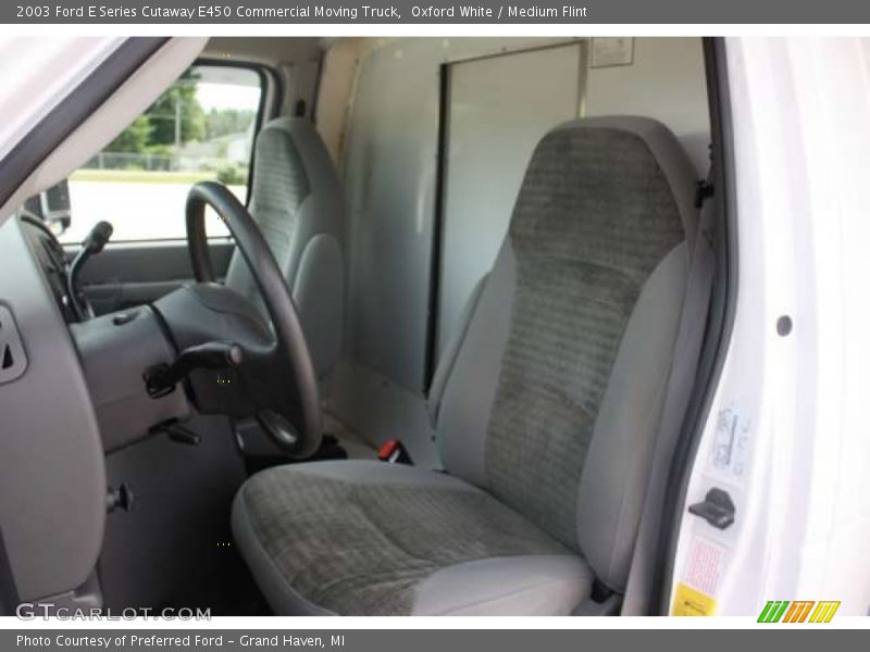  2003 E Series Cutaway E450 Commercial Moving Truck Medium Flint Interior