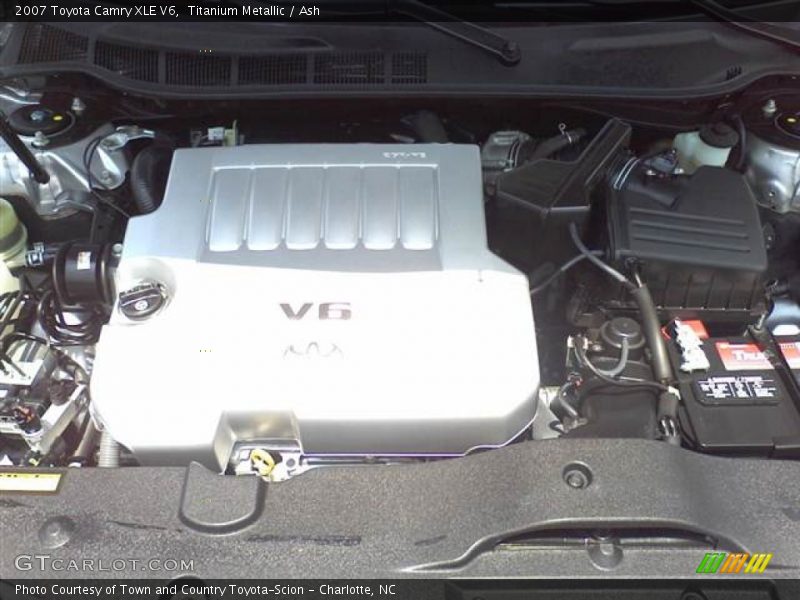 Titanium Metallic / Ash 2007 Toyota Camry XLE V6