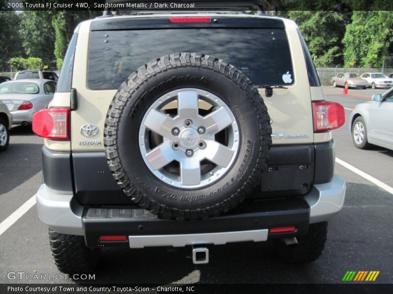 Sandstorm Metallic / Dark Charcoal 2008 Toyota FJ Cruiser 4WD