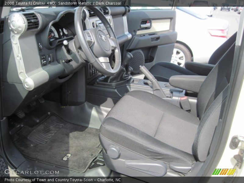 Sandstorm Metallic / Dark Charcoal 2008 Toyota FJ Cruiser 4WD
