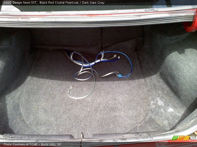 Blaze Red Crystal Pearlcoat / Dark Slate Gray 2005 Dodge Neon SXT