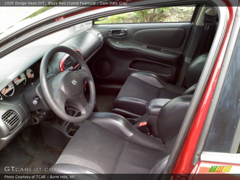 Blaze Red Crystal Pearlcoat / Dark Slate Gray 2005 Dodge Neon SXT