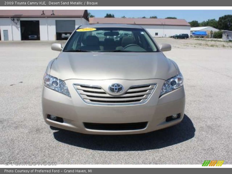 Desert Sand Metallic / Bisque 2009 Toyota Camry XLE