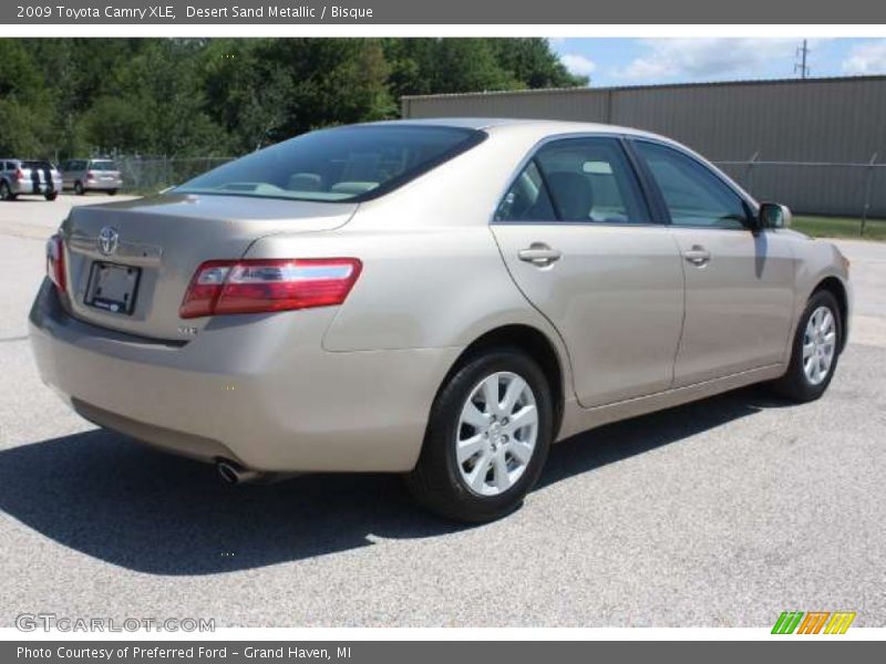 Desert Sand Metallic / Bisque 2009 Toyota Camry XLE