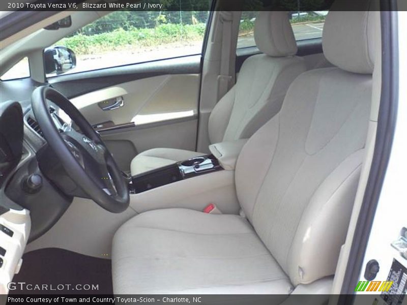 Blizzard White Pearl / Ivory 2010 Toyota Venza V6