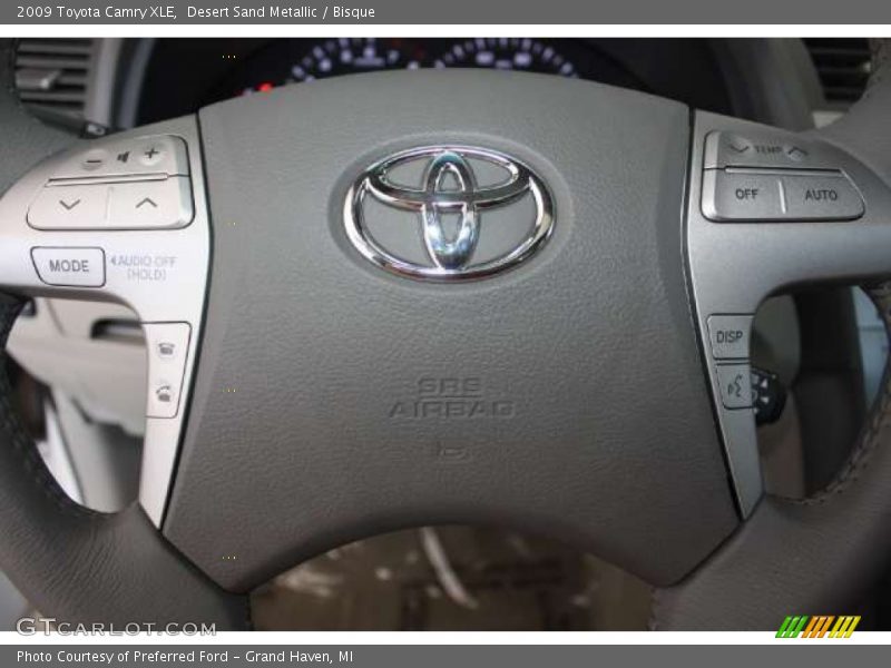 Desert Sand Metallic / Bisque 2009 Toyota Camry XLE
