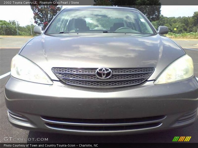 Phantom Gray Pearl / Stone 2002 Toyota Camry LE