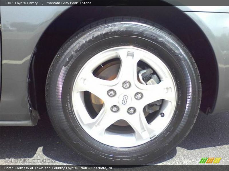 Phantom Gray Pearl / Stone 2002 Toyota Camry LE
