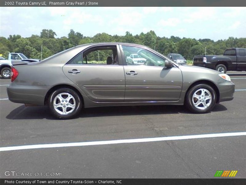 Phantom Gray Pearl / Stone 2002 Toyota Camry LE