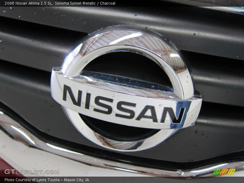 Sonoma Sunset Metallic / Charcoal 2008 Nissan Altima 2.5 SL