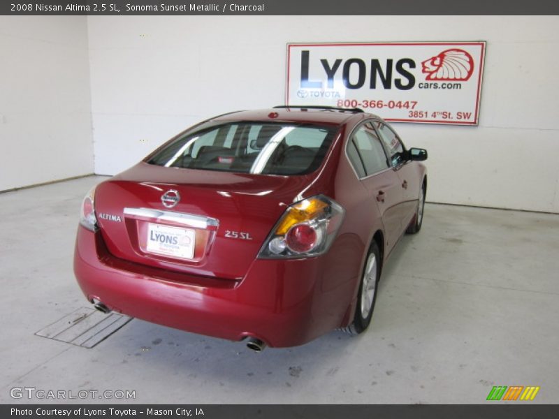 Sonoma Sunset Metallic / Charcoal 2008 Nissan Altima 2.5 SL