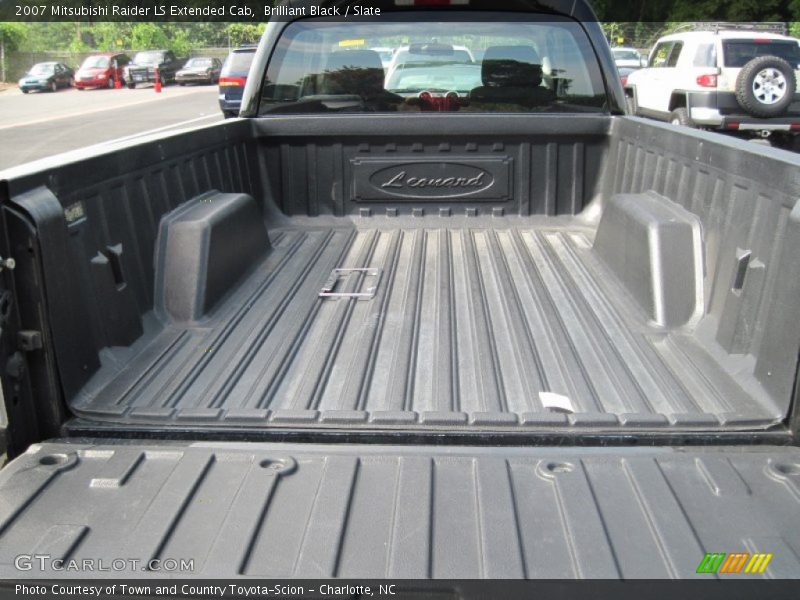 Brilliant Black / Slate 2007 Mitsubishi Raider LS Extended Cab
