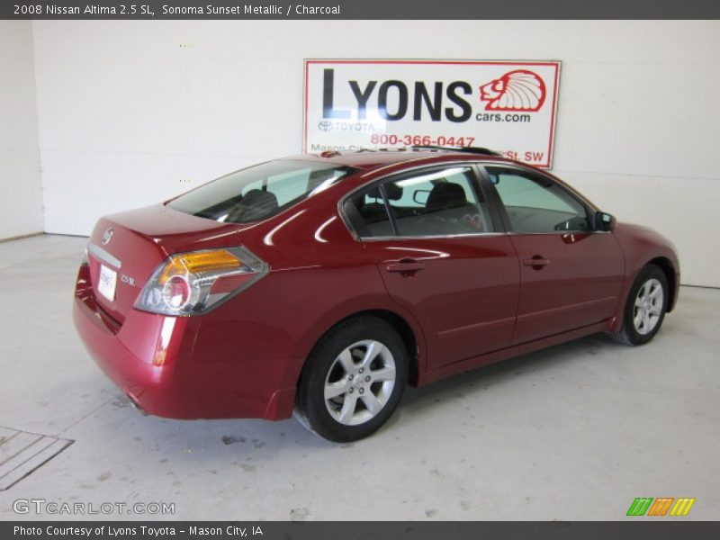 Sonoma Sunset Metallic / Charcoal 2008 Nissan Altima 2.5 SL