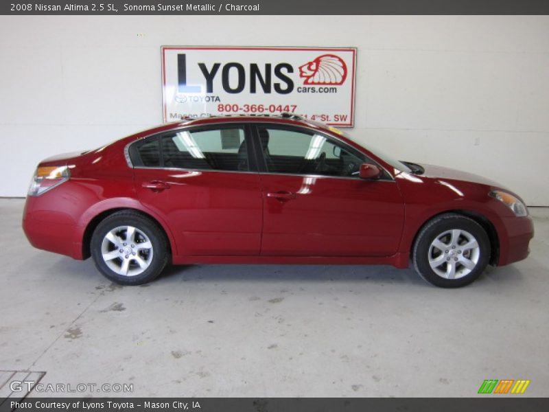 Sonoma Sunset Metallic / Charcoal 2008 Nissan Altima 2.5 SL
