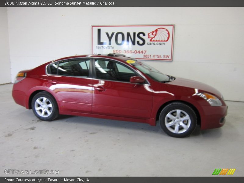Sonoma Sunset Metallic / Charcoal 2008 Nissan Altima 2.5 SL