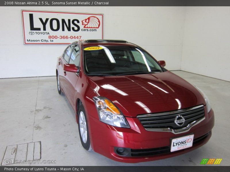 Sonoma Sunset Metallic / Charcoal 2008 Nissan Altima 2.5 SL