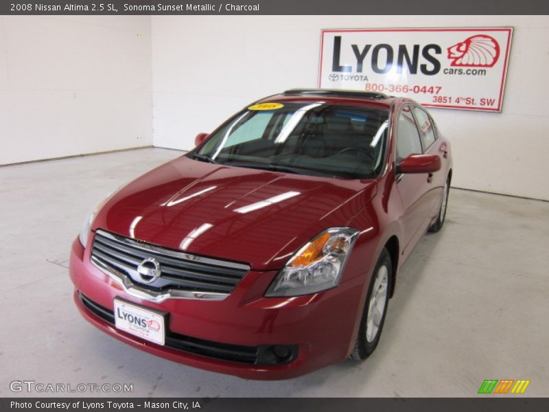 Sonoma Sunset Metallic / Charcoal 2008 Nissan Altima 2.5 SL
